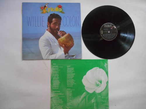 Lp Vinilo Willie Colon Criollo Edición Colombia 1984