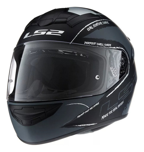 Casco Moto Ls2 Integral 352 Rookie Brush - Plan Fas Motos