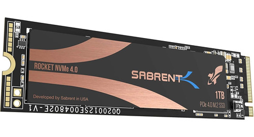 Sabrent 1tb Rocket Nvme 4.0 Gen4 Pcie M.2 Ssd Interno Uni...