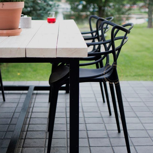 Imagen 3 de 8 de Pack X 4 Silla De Comedor Diseño Master | Contado