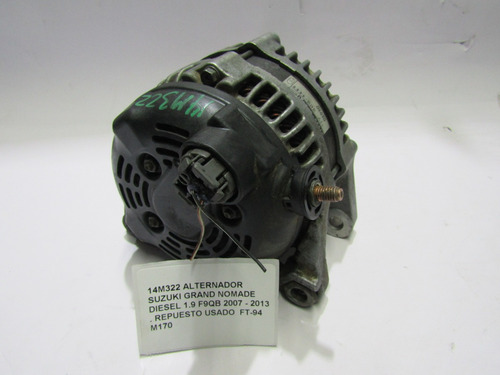 Alternador Suzuki Grand Nomade Diesel 1.9 F9qb 2007 - 2013 (Usado)