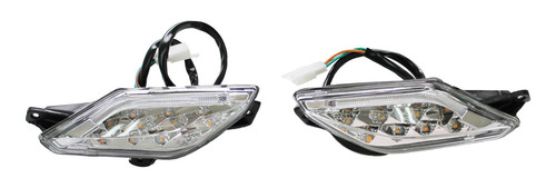 Direccionales Focos Faros Delanteros Para Moto 125z