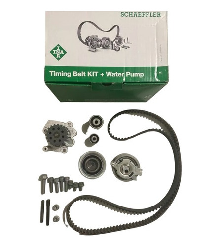 Kit De Distribucion Vw Vento L.4 1.6l Tdi 16-18 Completo Ina