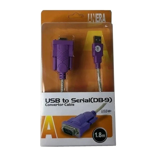 Cable Adaptador Convertidor De Usb Macho A Serial Db9 Hembra