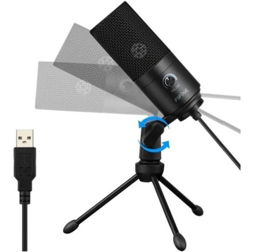 Micrófono Fifine Streaming K669b Condensador Usb