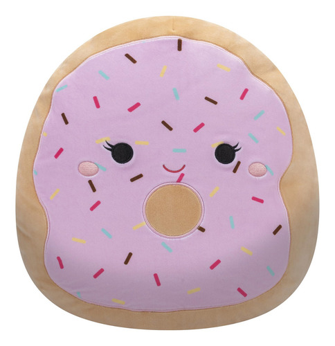 Peluche Squishmallows Dabria Donut Rosa 35 Cm Con Chispas