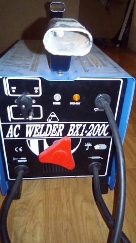 Maquina De Soldar Ac Welder Bx1-18 Tucson  Ventilador Ruedas