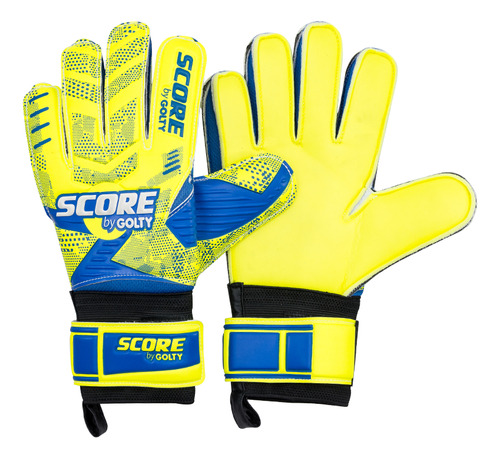Guantes Golty By Score Competencia-verde/azul