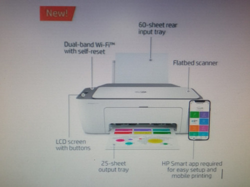  Impresora Hp Multifuncional Deskjet Ink Advantage 2775 Wifi