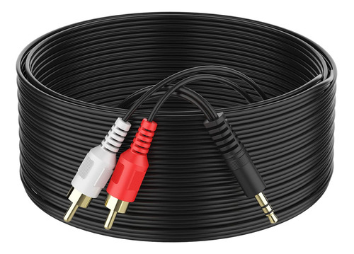 Abireiv Cable Rca Macho De 0.138 In A 2 De 25 Pies, Adaptado