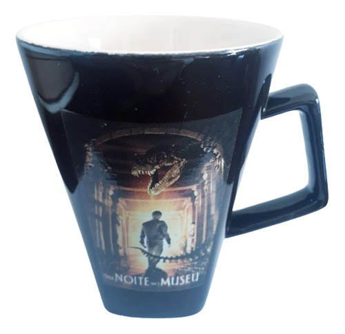 Caneca Comemorativa Porcelana Uma Noite No Museu 250ml 2006