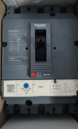 Interruptor Automatico 3p 125a 36ka Ref Lv516332 Schneider