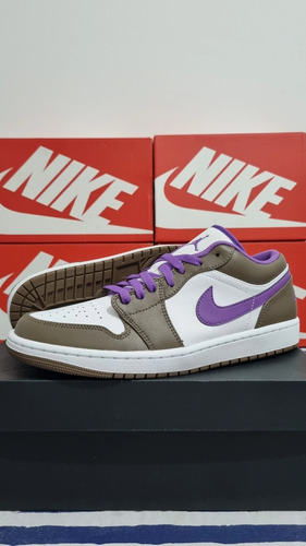 Air Jordan 1 Low Purple Mocha 8.5us 