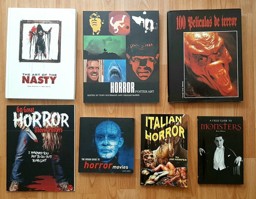 Colección De 6 Libros De Películas De Terror