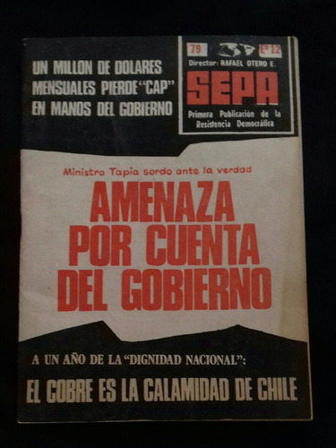 Revista Sepa Combalache N° 79 .l