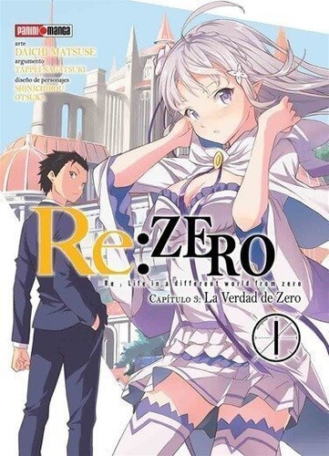 Re:zero Capitulo 3 Tomo 01 Manga Original Panini En Español 