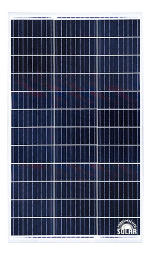 Panel Solar 100w 12v 36 Celdas Policristalino Para Batería