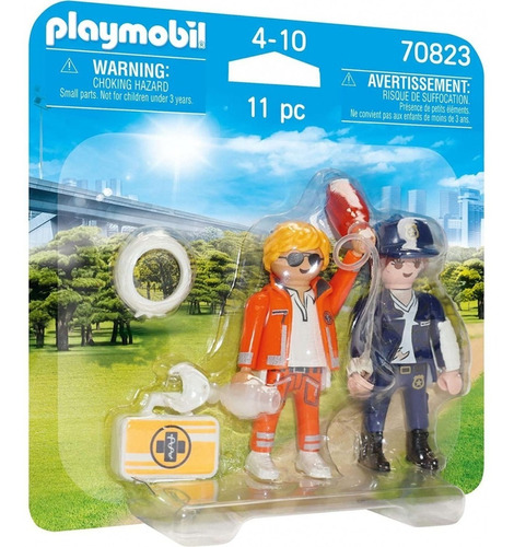 Duo Pack Doctor Y Policia - Playmobil