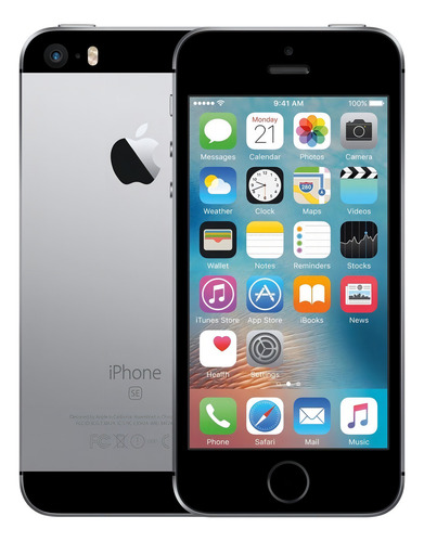 iPhone SE 16 GB cinza-espacial - Aceitável (Recondicionado)