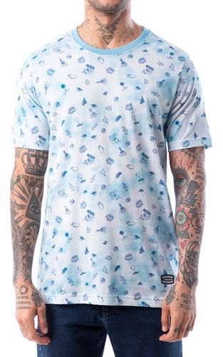 Polo Moda Jersey Gzuck Digital Print Hombre