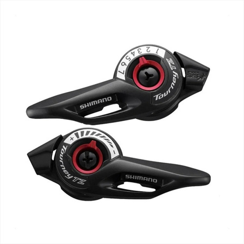 Par De Shifters Bicicleta Shimano Tz500 Tourney Tz 3x7v R1 