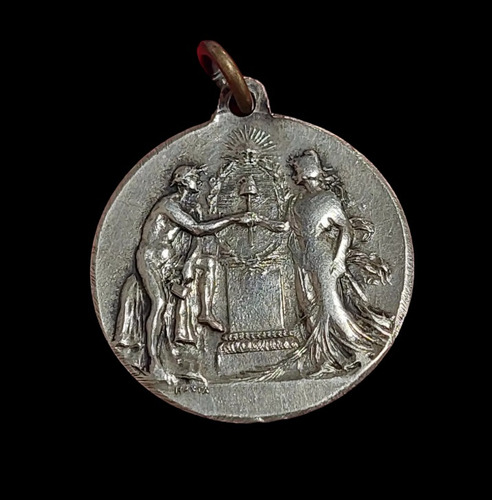Medalla El Pueblo De Azul A Los Próceres Año 1916 - 831