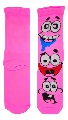 Calcetas Bob Esponja Calamarda Patricio Calcetas Premium Spo