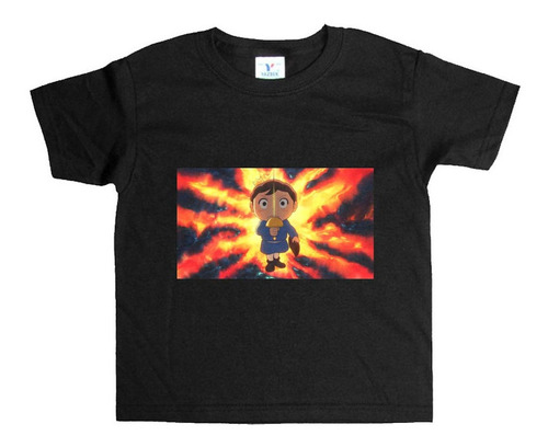 Remera Negra Niños Ousama Ranking R345