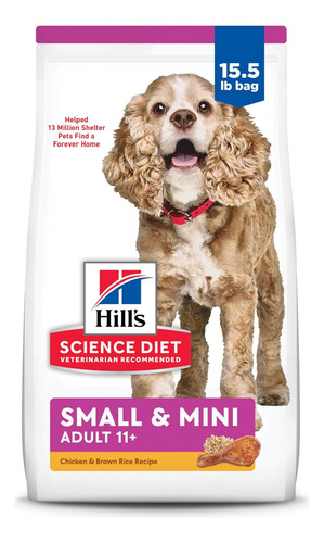 Hill's Science Diet Dry Dog Food, Adult 11+ For Senior Dogs,