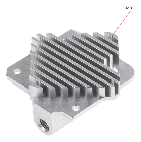 Plata 3d Impresora Disipador De Calor Para 1.75mm Pla Abs