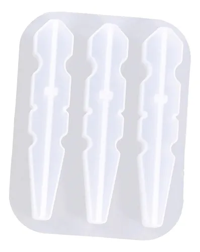 Pinza De Ropa De Silicona Molde De Los 6.6x8.3x1.3cm