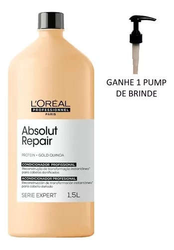 Loreal Condicionador 1500ml Com Válvula Pump