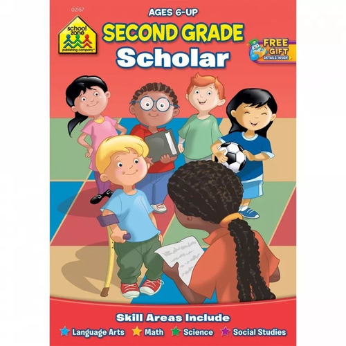 02157 School Zone Second Grade Scholar 