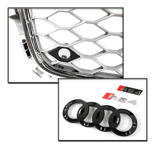 Parrilla Malla Cromada De Audi A4 / A4 Quattro 2009 - 2012