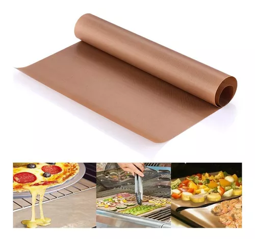 Papel engrasado antiadherente marrón, papel para hornear, resistente al  calor, papel de horno de cocina multiusos para el hogar, restaurante,  tienda