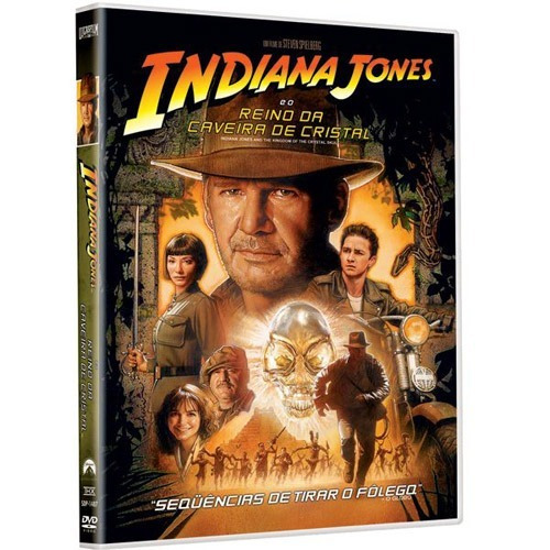 Dvd Indiana Jones E O Reino Da Caveira De Cristal