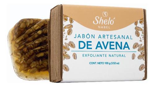 Jabón Artesanal De Avena Shelo