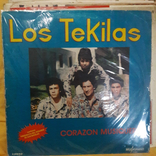 Vinilo Los Tekilas Corazon Musiquero Oooo C4