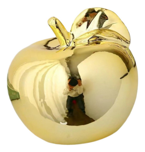 Sh Escultura Frutas Figuras Cerámica L Dorado