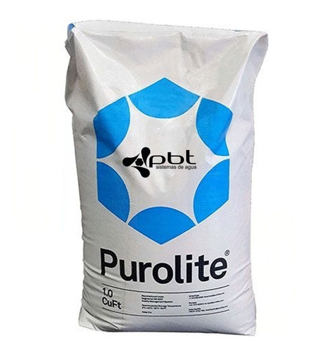 Resina Cationica Purolite C120elt Certificado Nsf 1 Pie3 24 Kg Para Suavizador