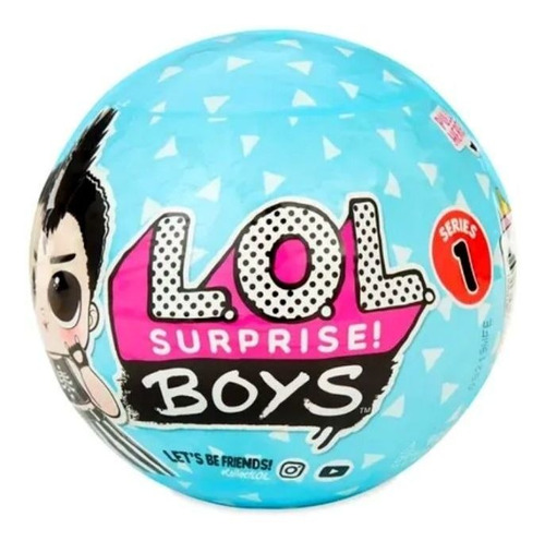 Boneca Lol Boneco Surprise Serie 1  Boy 7 Surpresas Fashion 