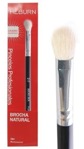 Heburn Pincel Maquillaje Sombras Ojos Cerda Natural Cod 127