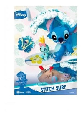 Action Figure Disney Lilo E Stitch/ Stitch Surfista Beast Ki