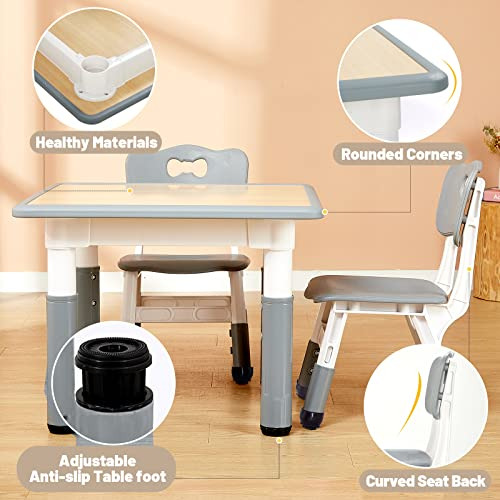 Funlio Juo De Mesa Y 2 Sillas Para Niños, Juo De Mesa Y Sill