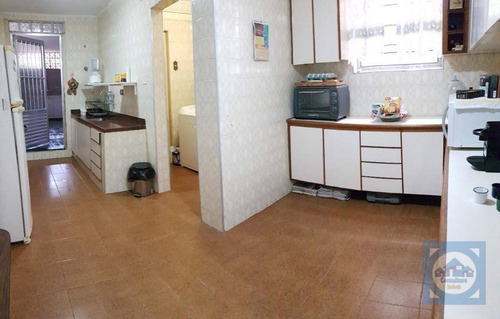 Casa Com 3 Dormitórios À Venda, 190 M² Por R$ 730.000,00 - Campo Grande - Santos/sp - Ca0774