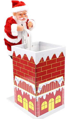 Sk Presente De Decoração De Papai Noel De Escalada De Natal