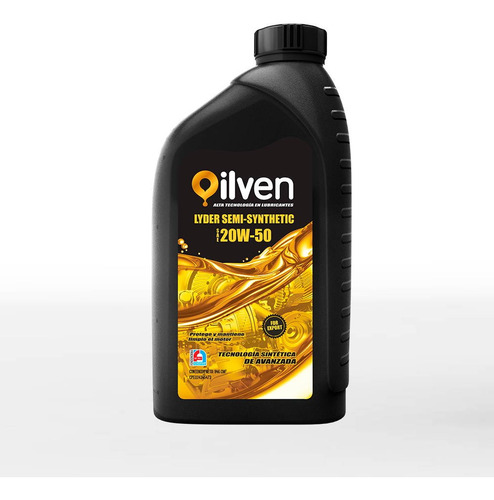 Aceite Oilven Lyder Semisintetico 20w50 Sn