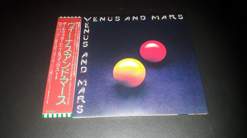 Shm Cd Paul Mccartney Venus And Mars Mini Lp Limitado Japão