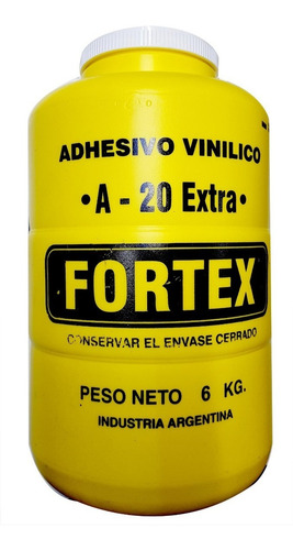 Cola Vinilica A-20 X 6 Kg Pegamento Madera Verashop