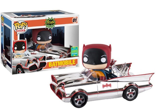 Boneco Batman Batmobile Funko Pop! Rides Sdcc 2016 Raro | Parcelamento sem  juros